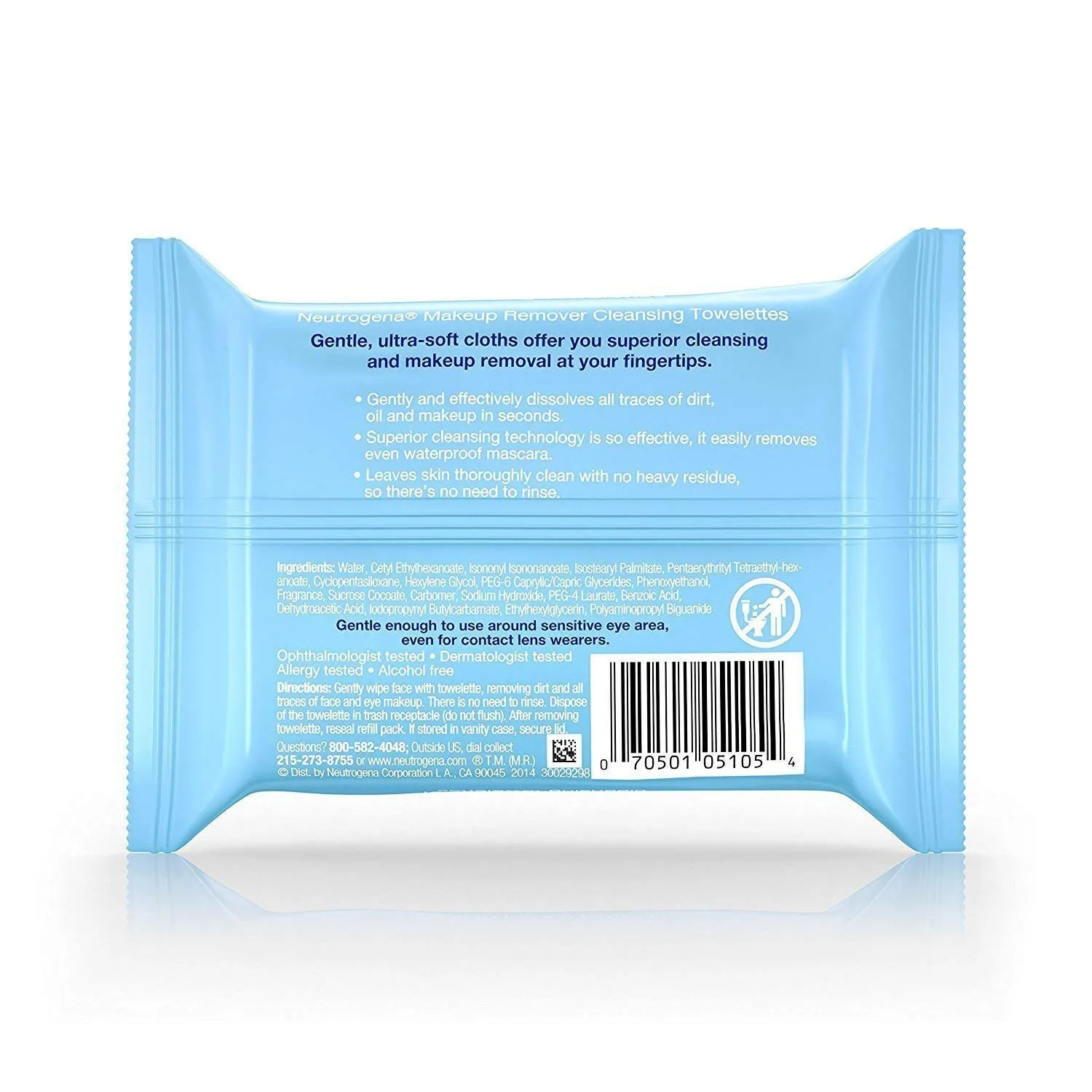 8-Pack: Neutrogena Make Up Removing Wipes