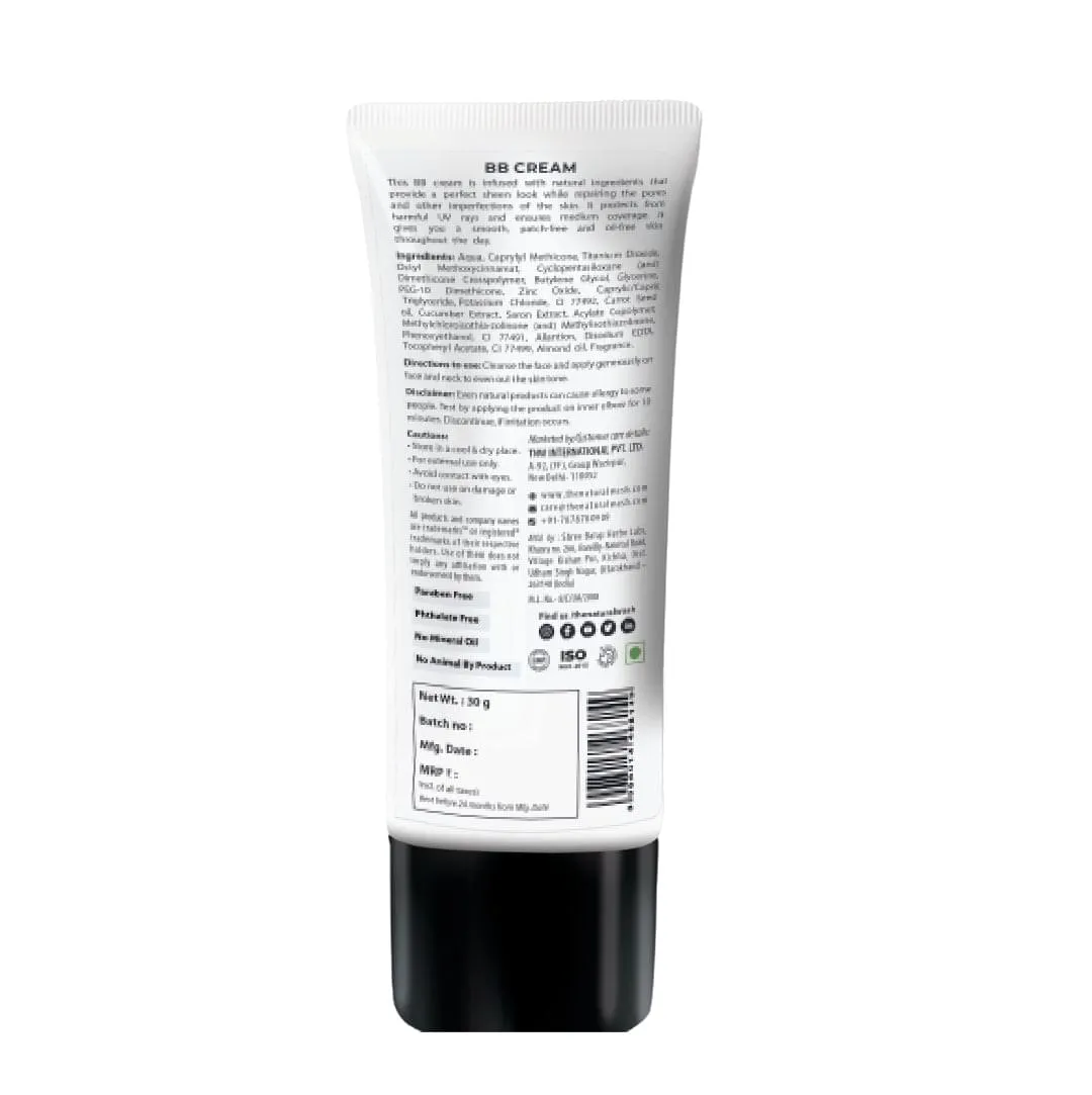 BB Cream - With SPF 30 (Ayurvedic & Paraben-Free).
