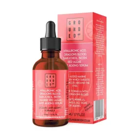 Grounded Beauty Dragons Blood, Bakuchiol, Biotin, Marine Collagen, Algae Ha Serum