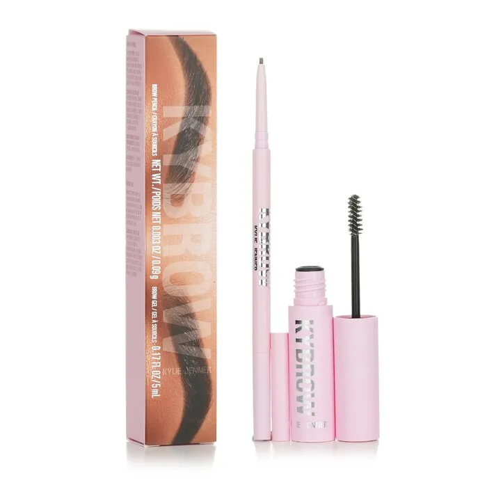 Kybrow Kit: Brow Gel 5ml   Brow Pencil 0.09g - # Brown - 2pcs