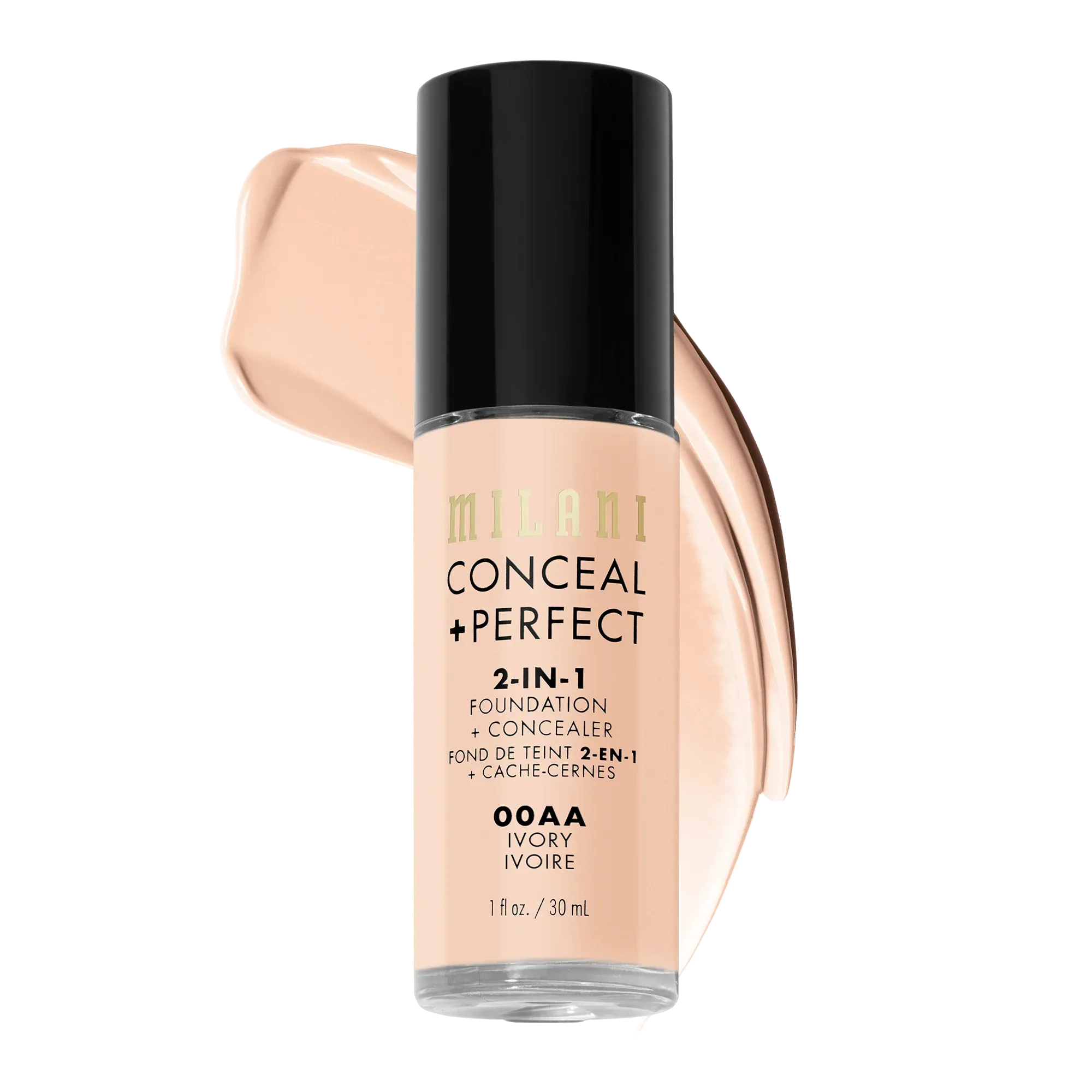 MILANI Conceal   Perfect 2-in-1 Foundation   Concealer - Ivory #00AA