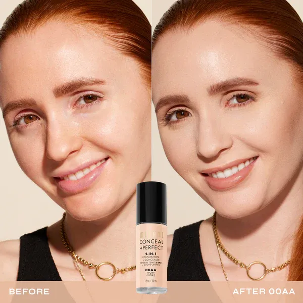 MILANI Conceal   Perfect 2-in-1 Foundation   Concealer - Ivory #00AA