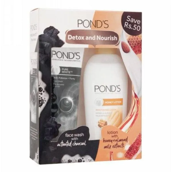 PONDS DETOX AND NOURISH LOTION