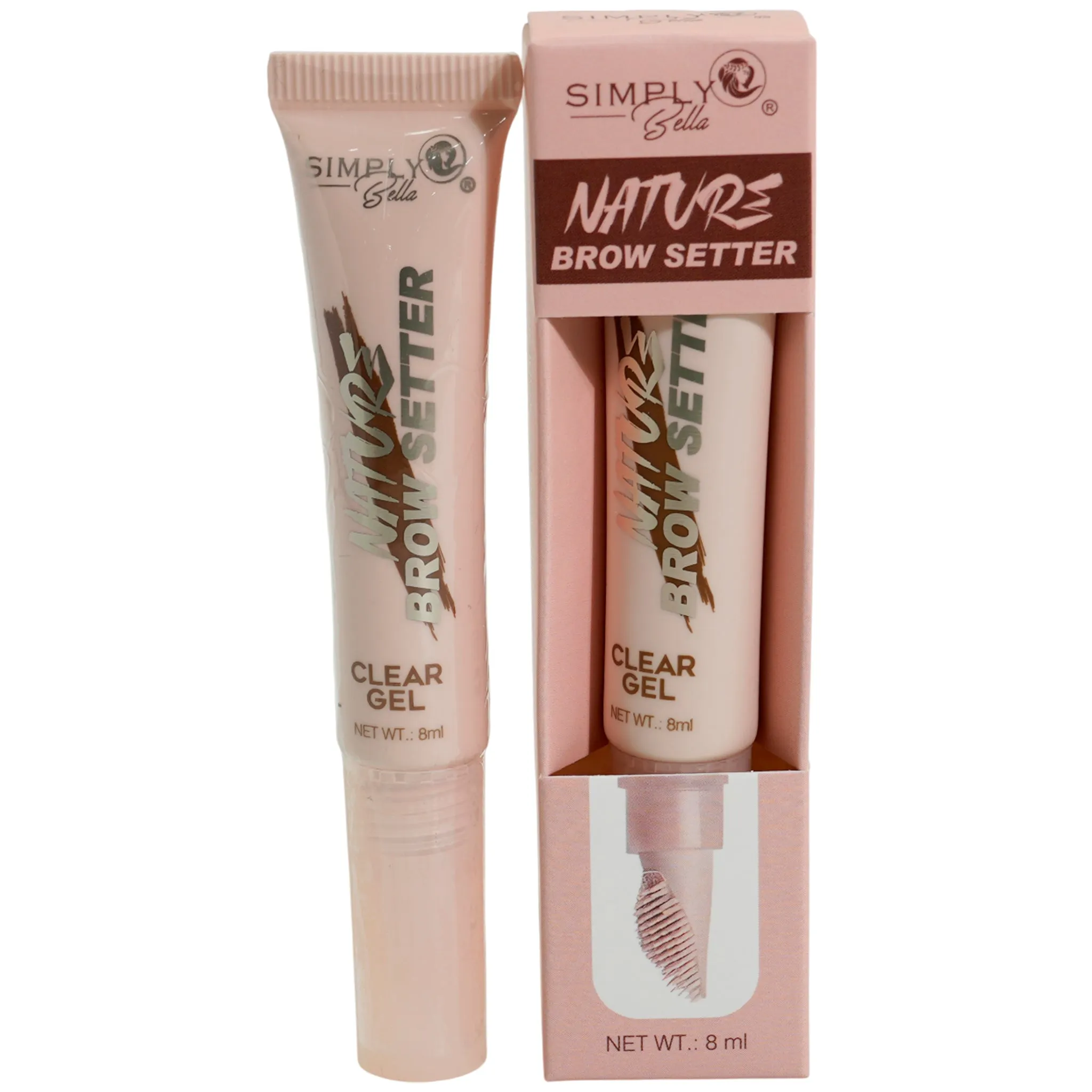Simply Bella Nature Eyebrow Gel - Wholesale Display 24 Units (S023)