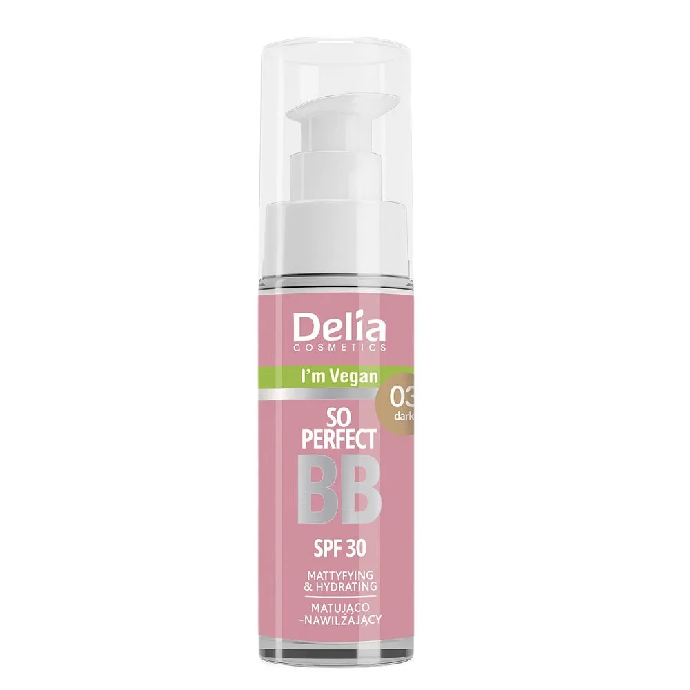 So Perfect wegański krem BB z filtrem SPF30 03 Dark 30ml